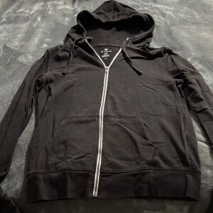 Women’s Black Full Zip Hoodie